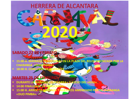 Imagen Cartel Carnaval 2020